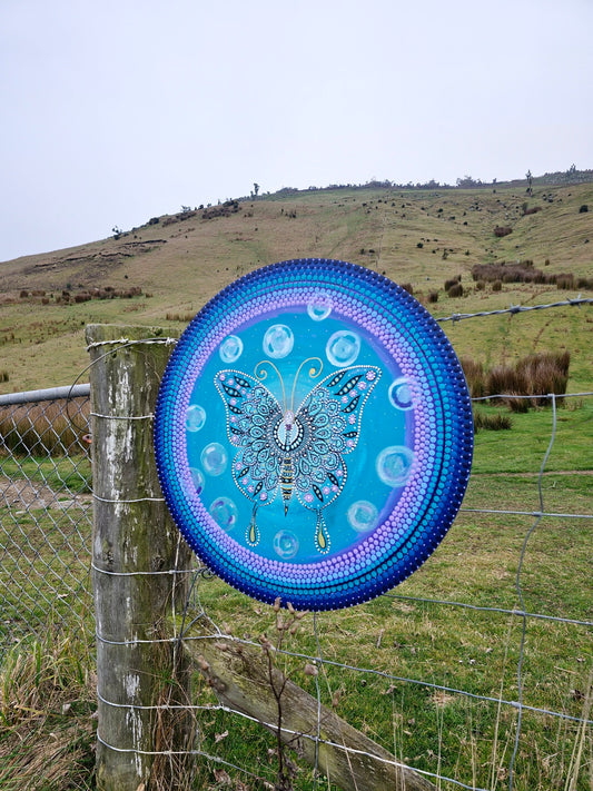 Ethereal Mandala Butterfly Paintings