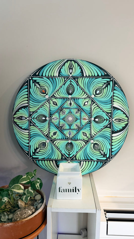 Infinite Breath Original Mandala Paintings