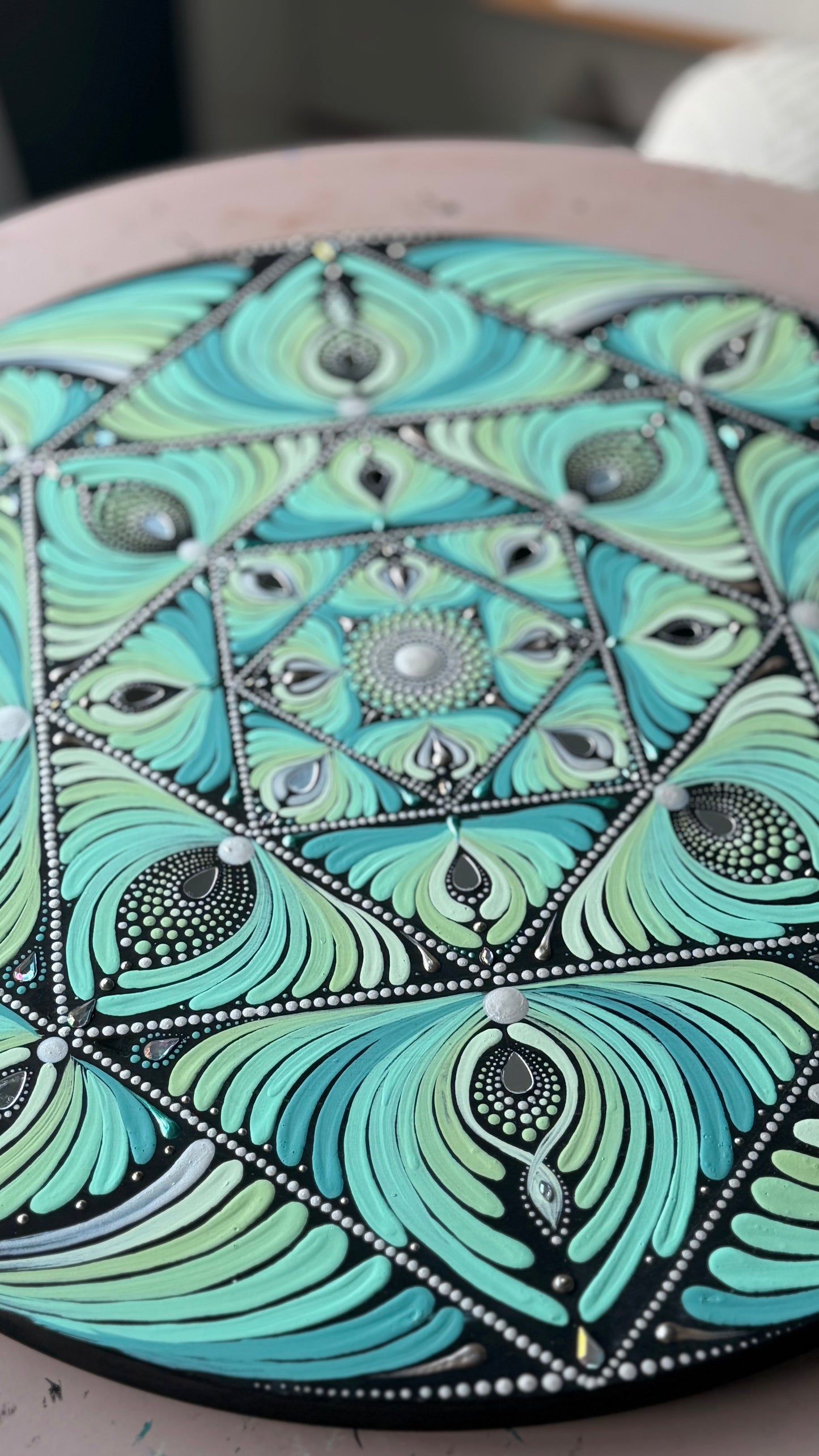 Infinite Breath Original Mandala Paintings