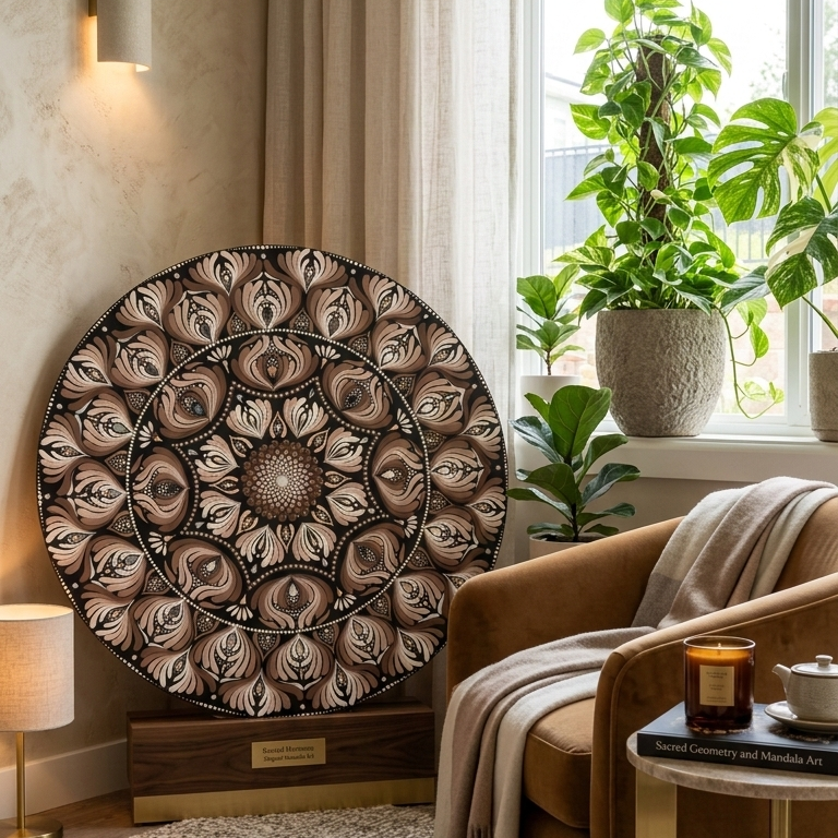 Rooted Harmony Original Mandala Paintings