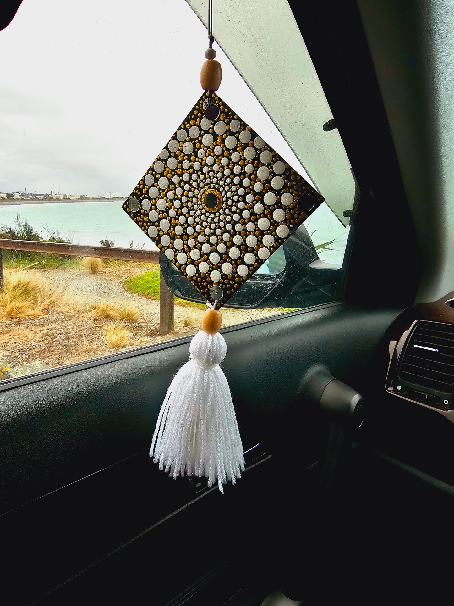 Double Side Mandala Car Hangings