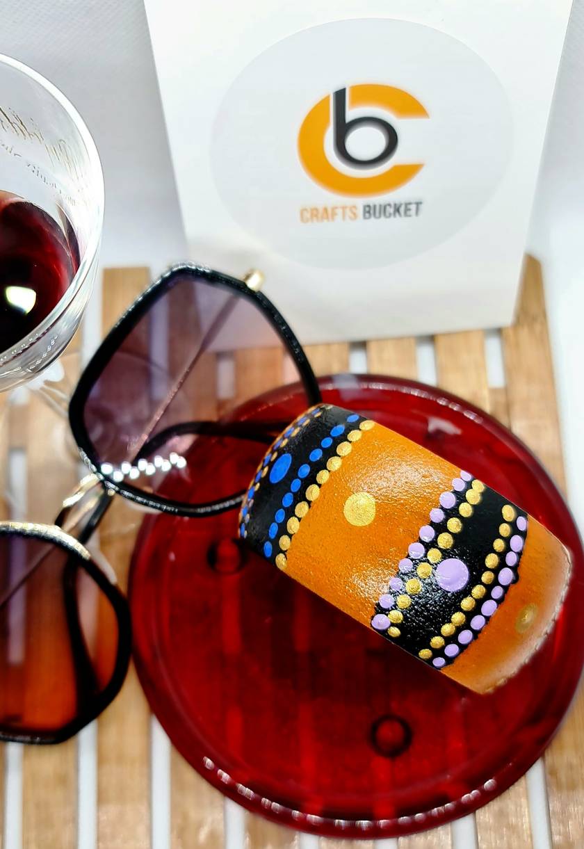 Unique Wooden Mandala Bangles