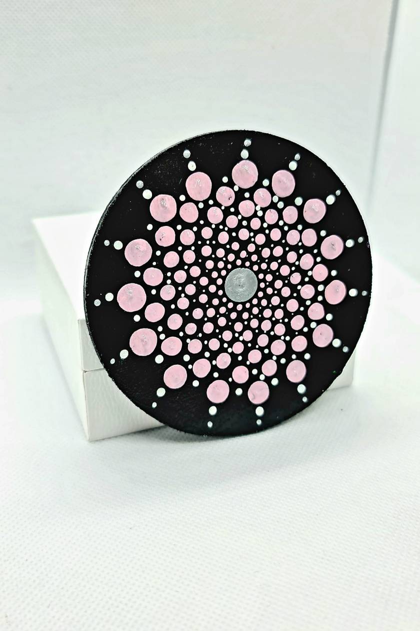 Colourful Dot mandala Fridge Magnets