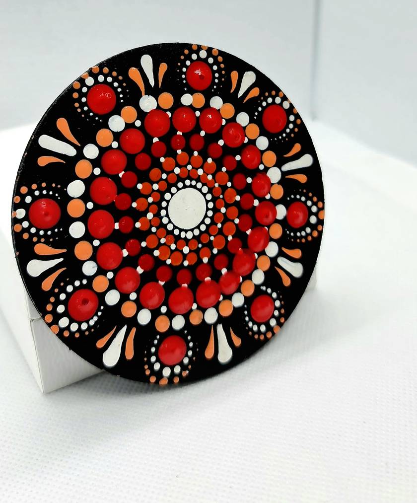 Colourful Dotmandal Fridge Mgnets