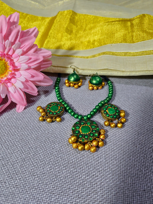 Customised Kids Ethnic Clay Jewellery Set