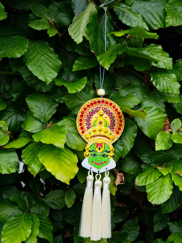 Hand painted Kathakali Car Hangings