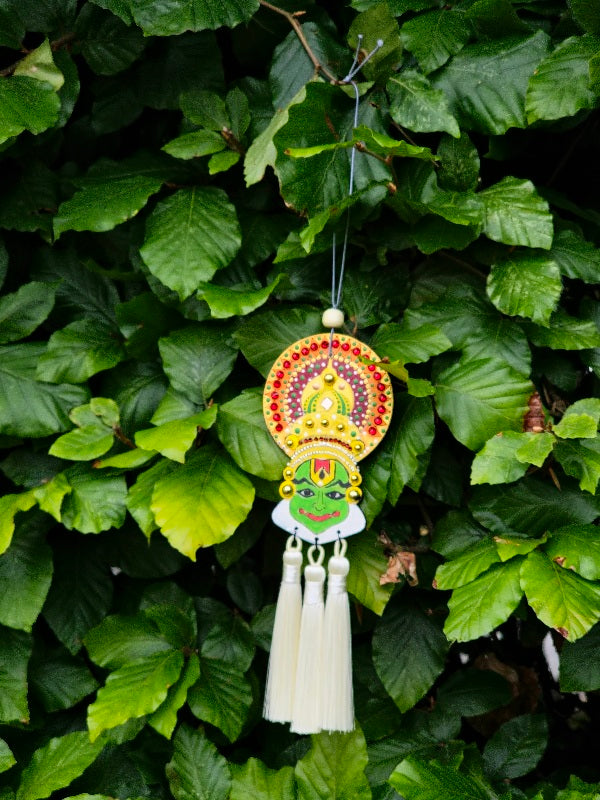 Hand painted Kathakali Car Hangings