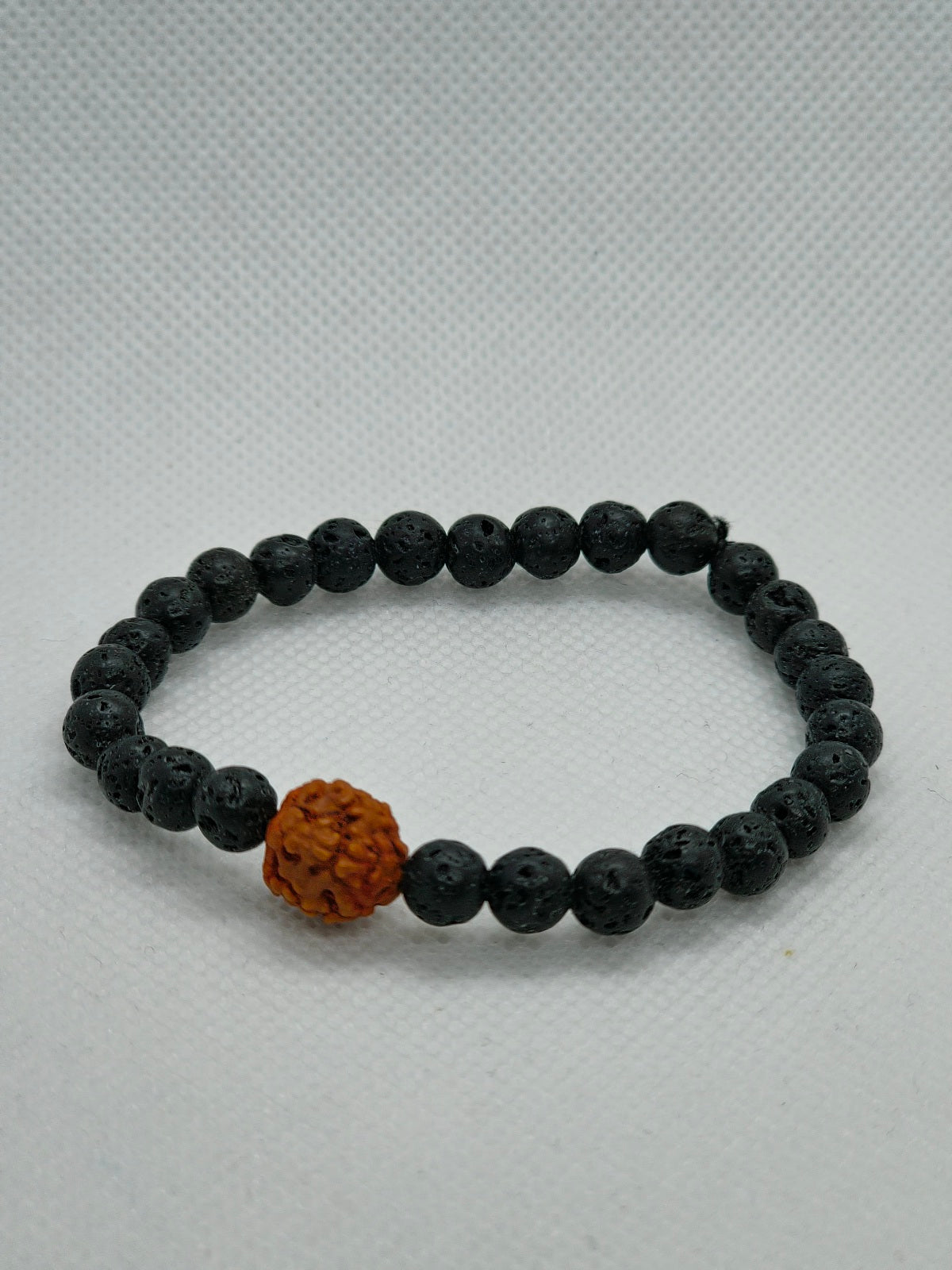 Sacred Earth: Bodhi Seed & Lava Bead Harmony Bracelets