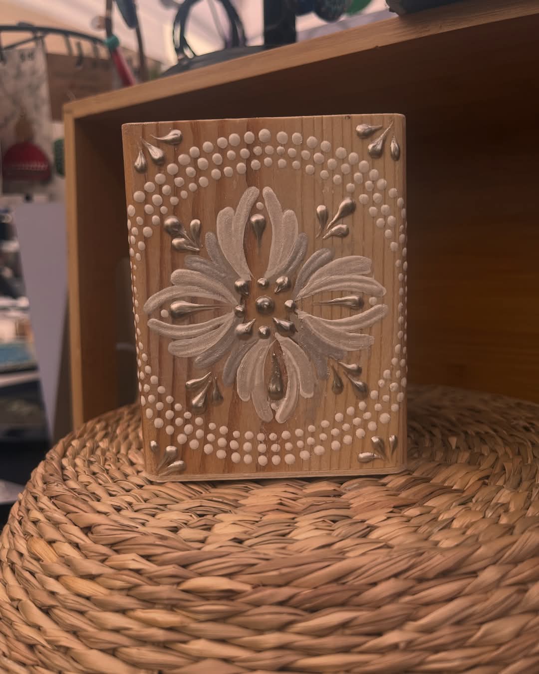 Hand Painted Mandala Stationeries (Pen Holders)