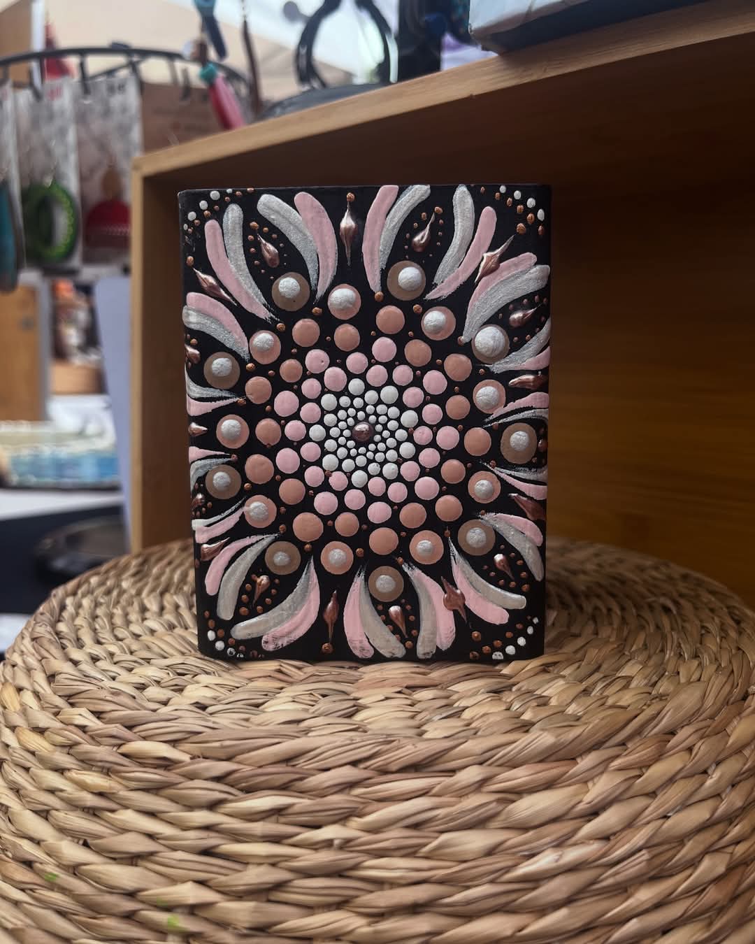 Hand Painted Mandala Stationeries (Pen Holders)