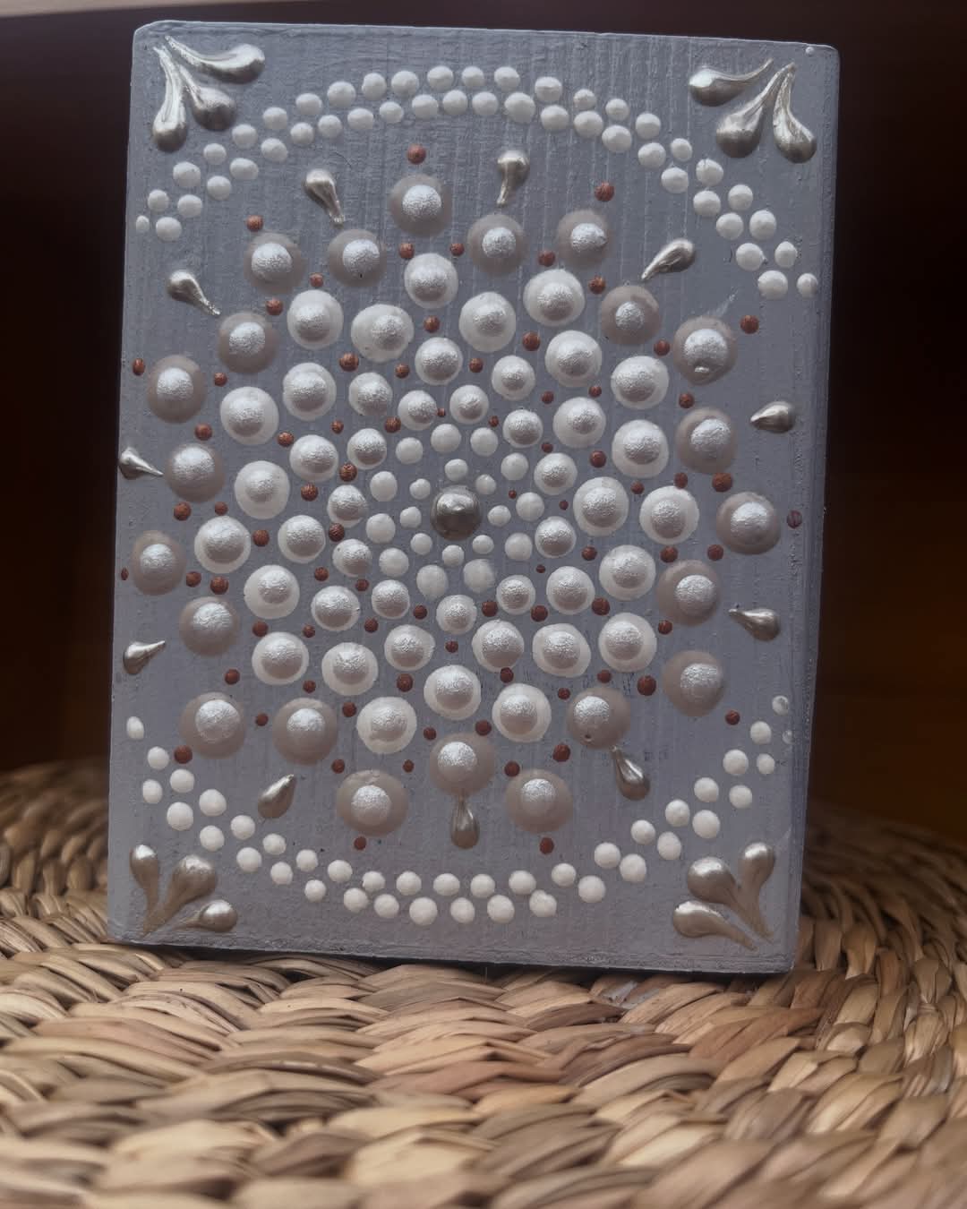 Hand Painted Mandala Stationeries (Pen Holders)