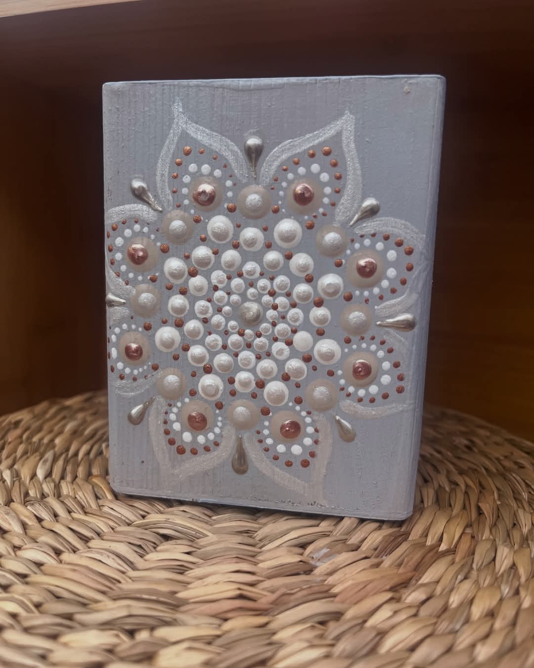Hand Painted Mandala Stationeries (Pen Holders)