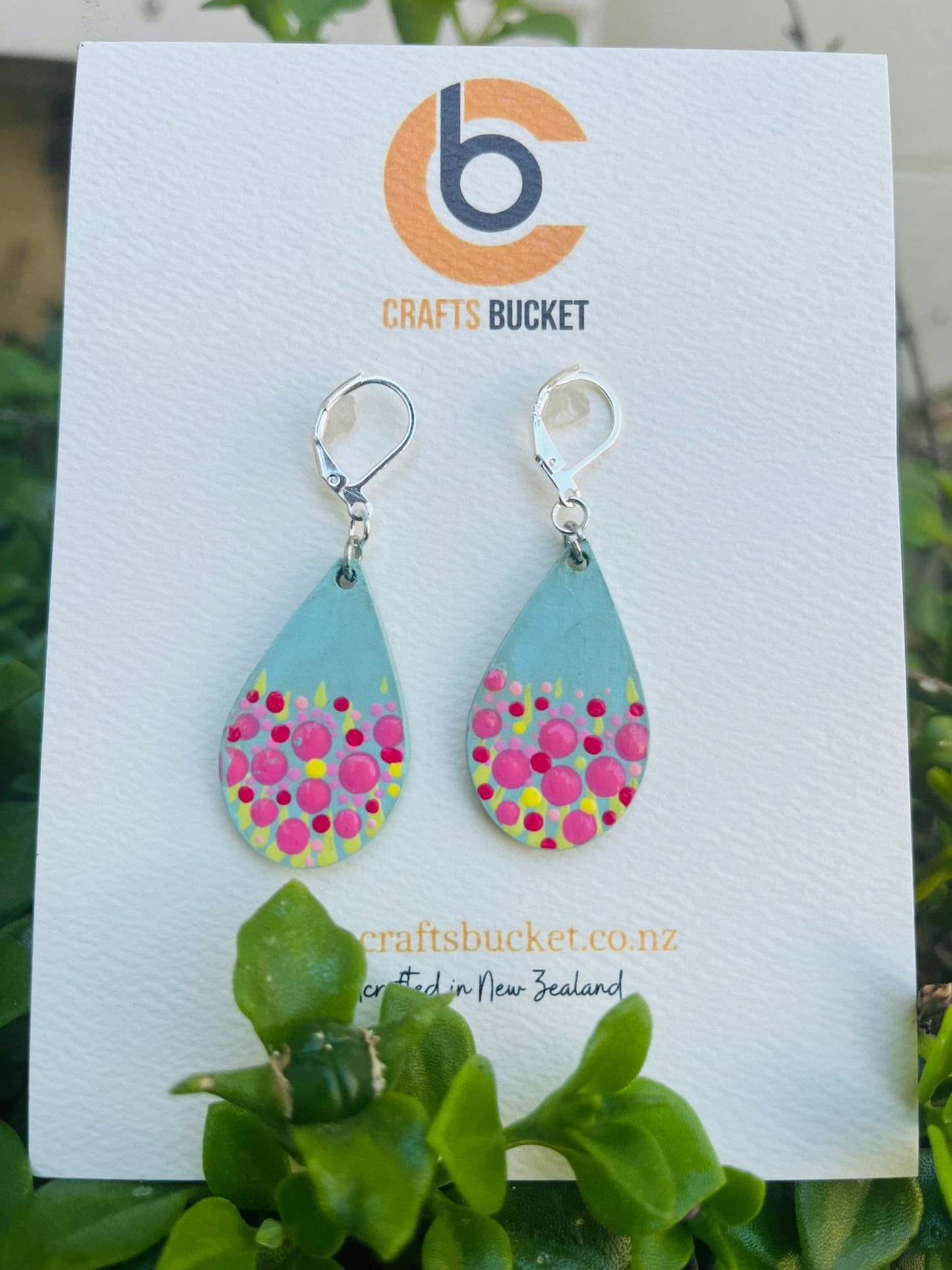 Handmade Floral Design Earrings