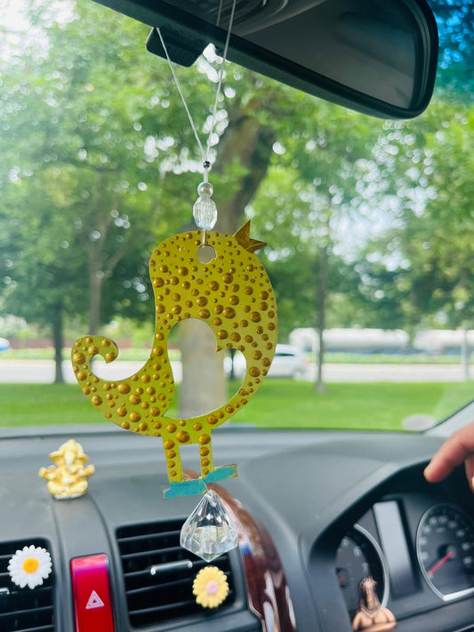 Double Sided Handcrafted Car Hangings