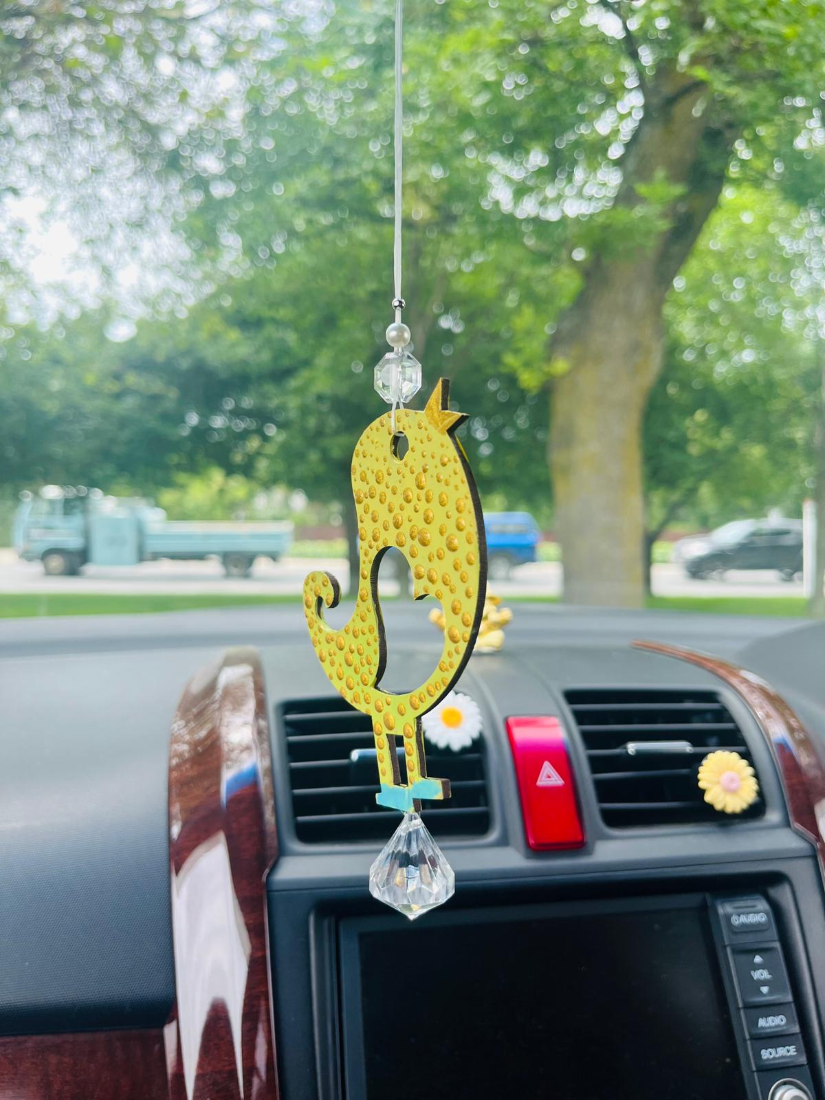 Double Sided Handcrafted Car Hangings