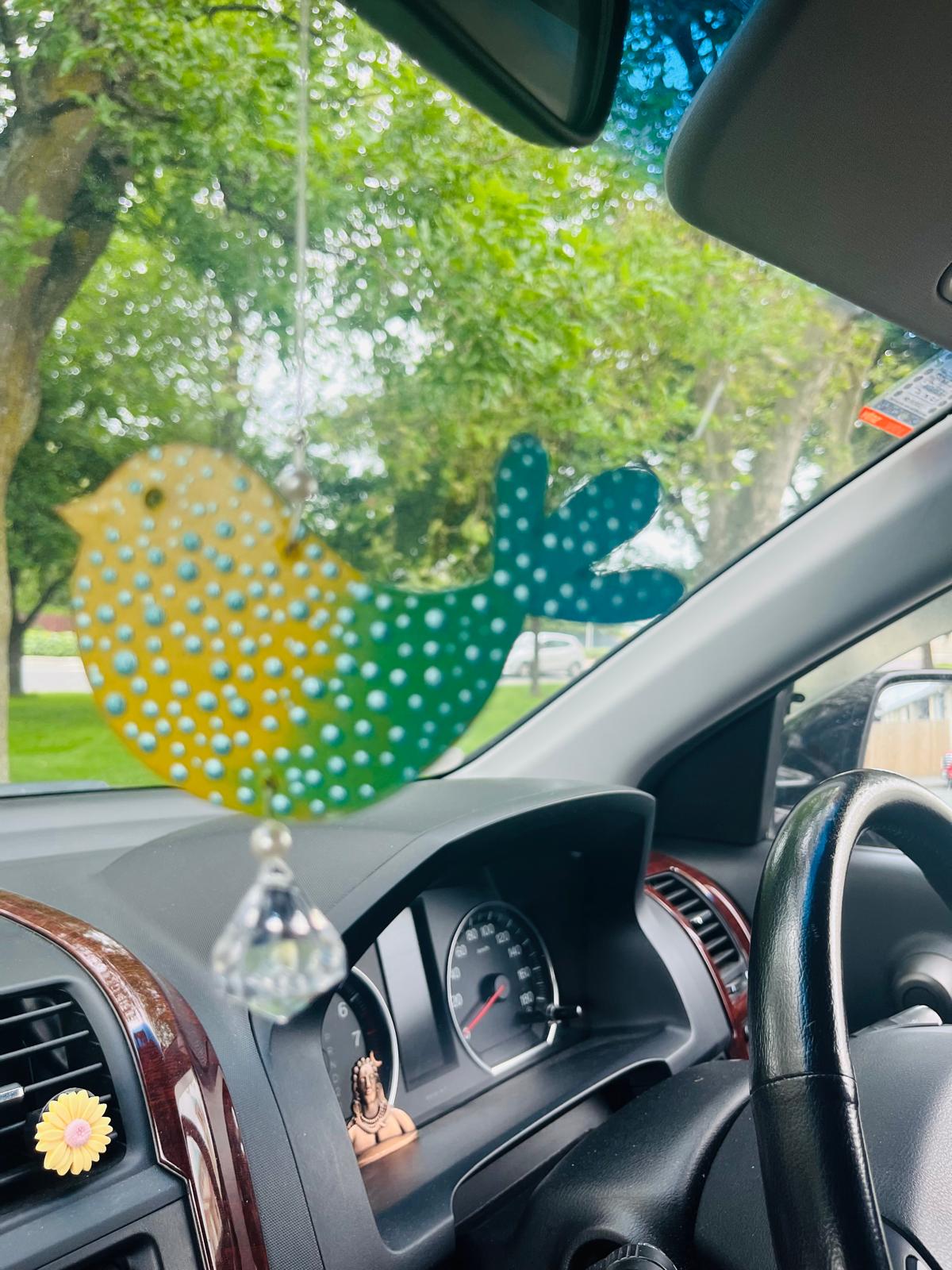 Double Sided Handcrafted Car Hangings