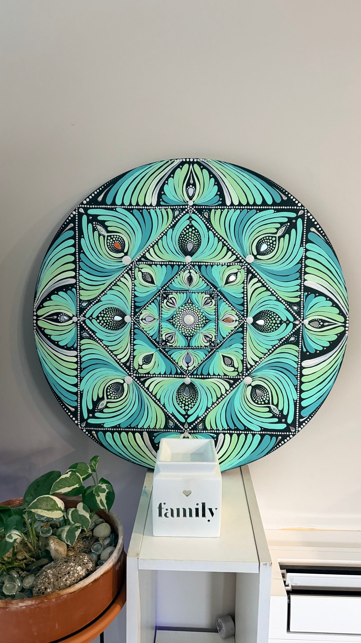 Infinite Breath Original Mandala Paintings