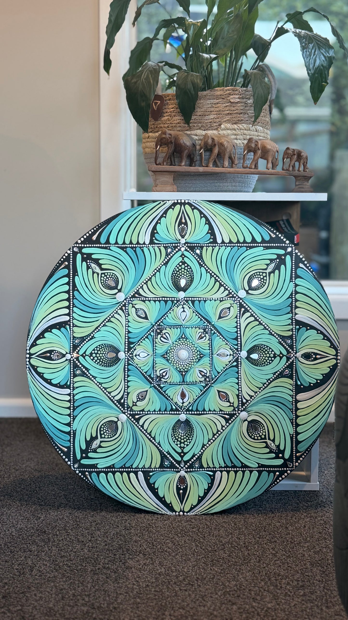 Infinite Breath Original Mandala Paintings