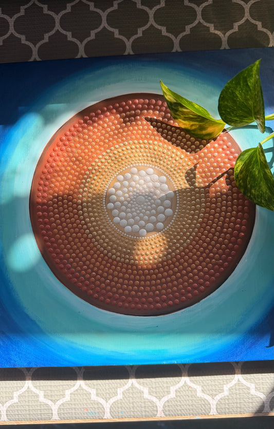 Celestial Dawn Original Mandala Paintings