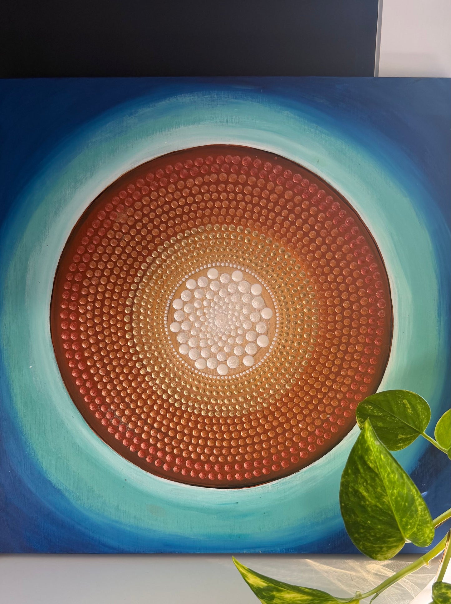 Celestial Dawn Original Mandala Paintings