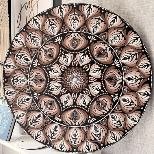 Rooted Harmony Original Mandala Paintings
