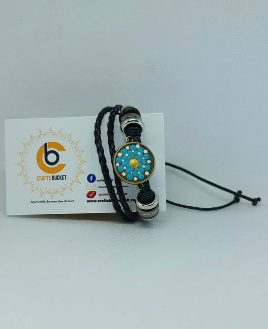 Adjustable Unisex Leather Bracelets - Crafts Bucket