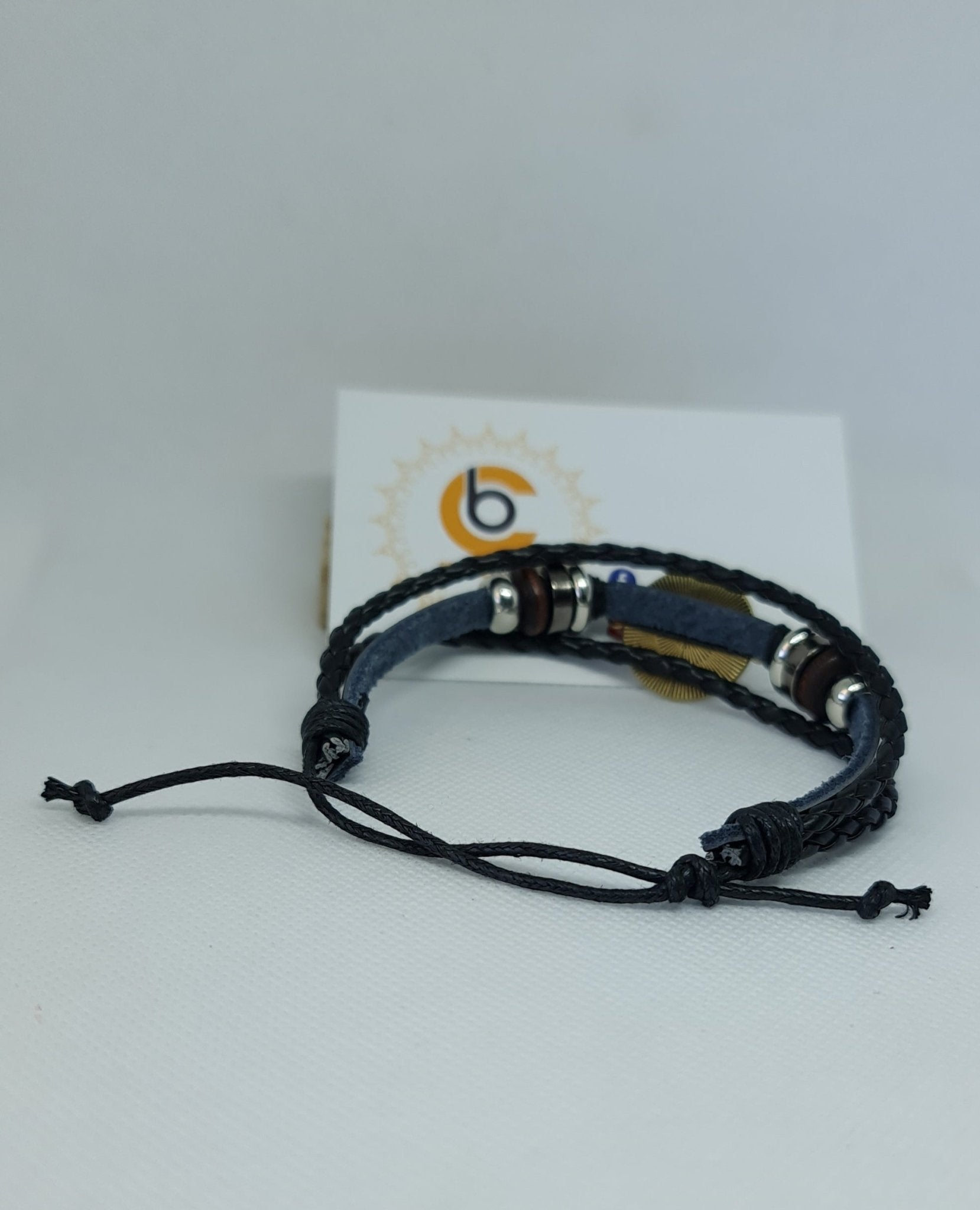 Adjustable Unisex Leather Bracelets - Crafts Bucket