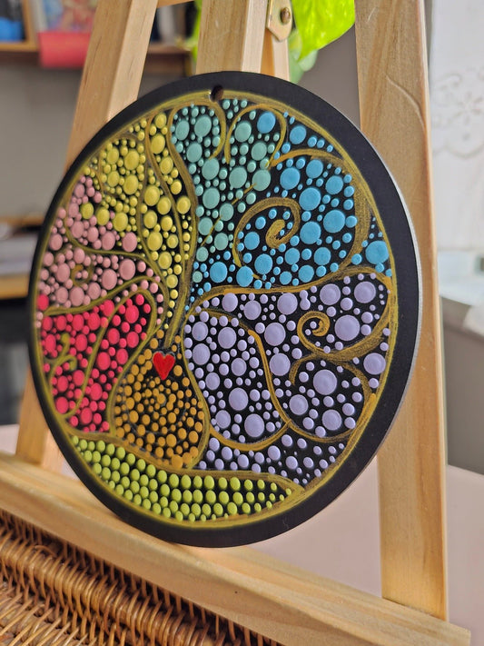 Colour burst Connection: Tree Of Life Fridge Magnets - Crafts Bucket