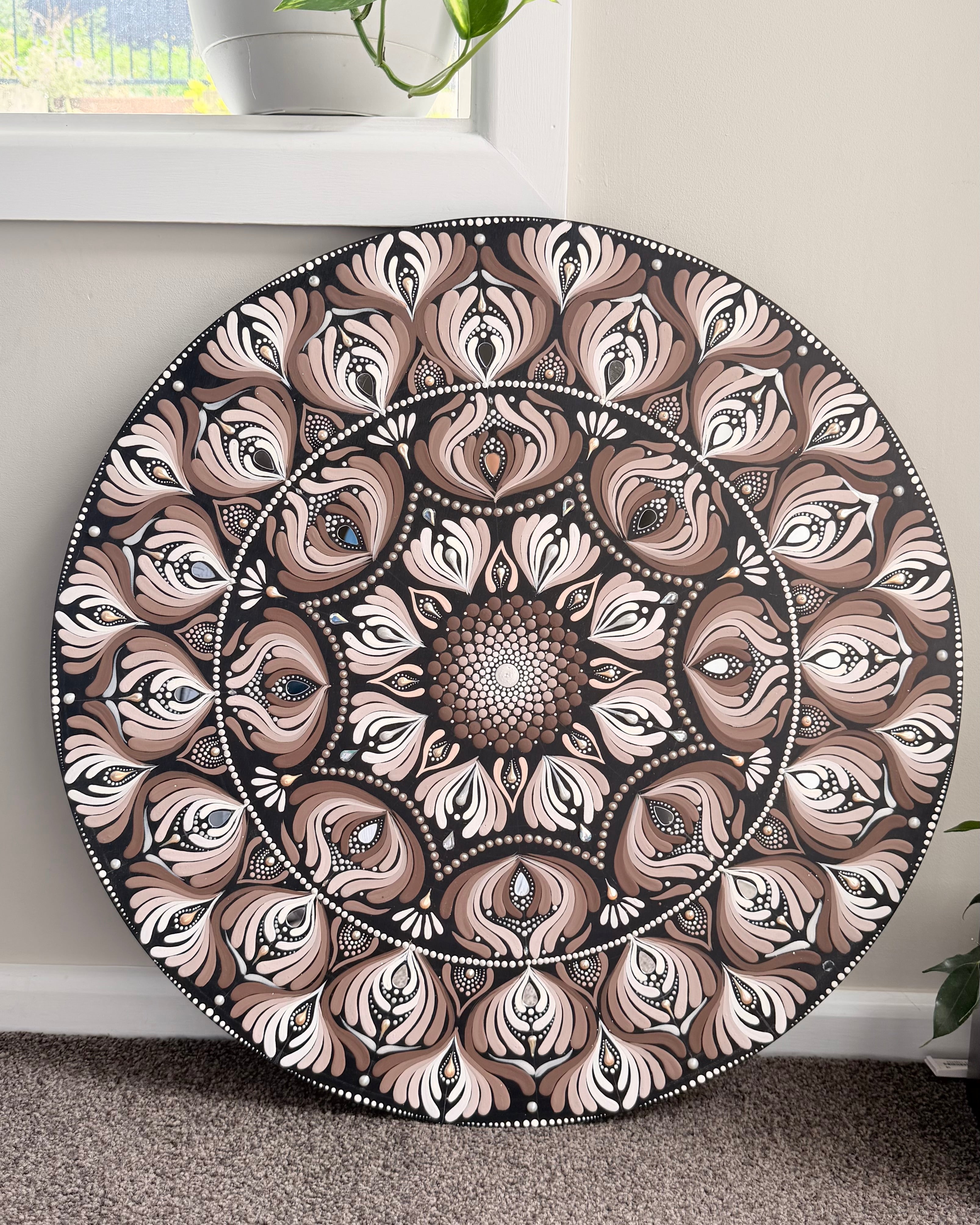 Rooted Harmony Original Mandala Paintings – Crafts Bucket