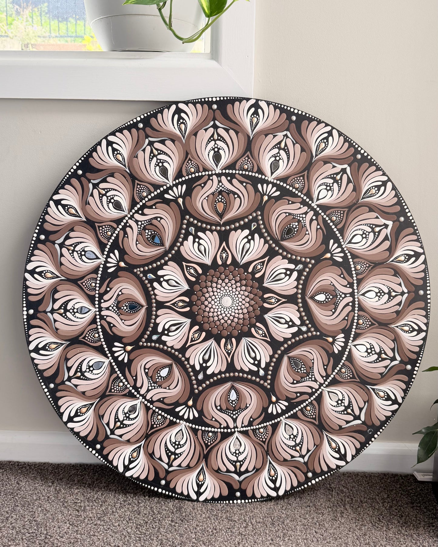 Rooted Harmony Original Mandala Paintings