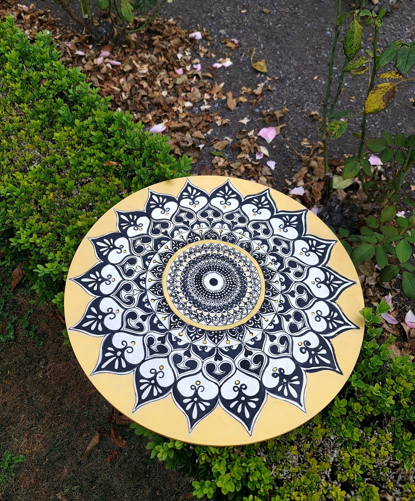 Hand Drawn Mandala Wall Decor Paintings