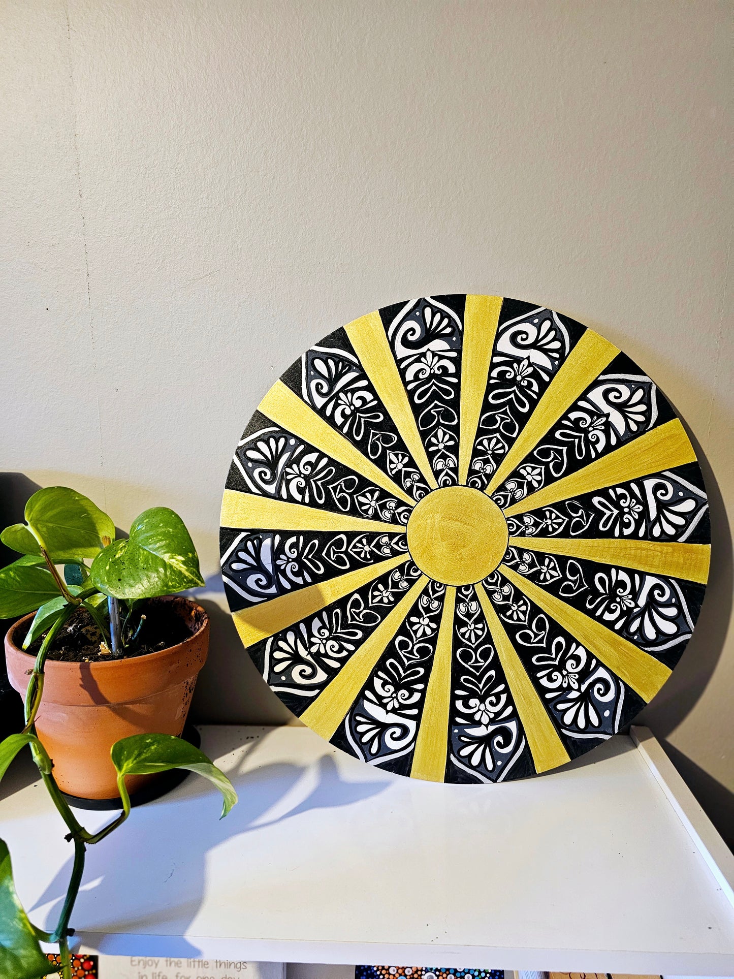 Hand Drawn Mandala Wall Decor Paintings