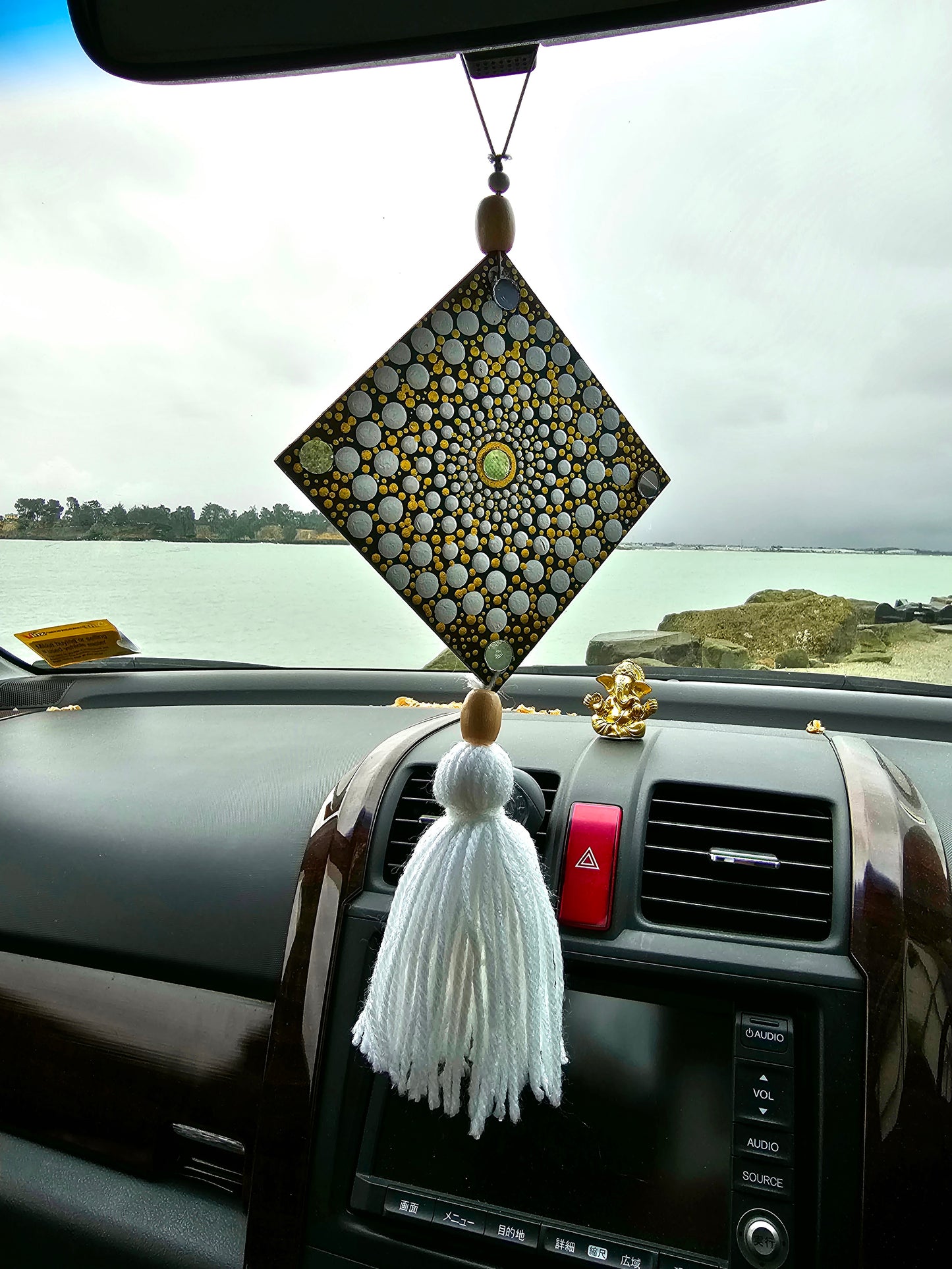 Double Side Mandala Car Hangings