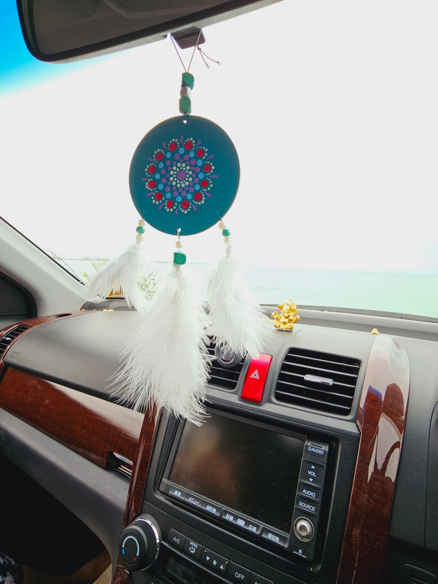 Double Sided Mandala Car Hangings