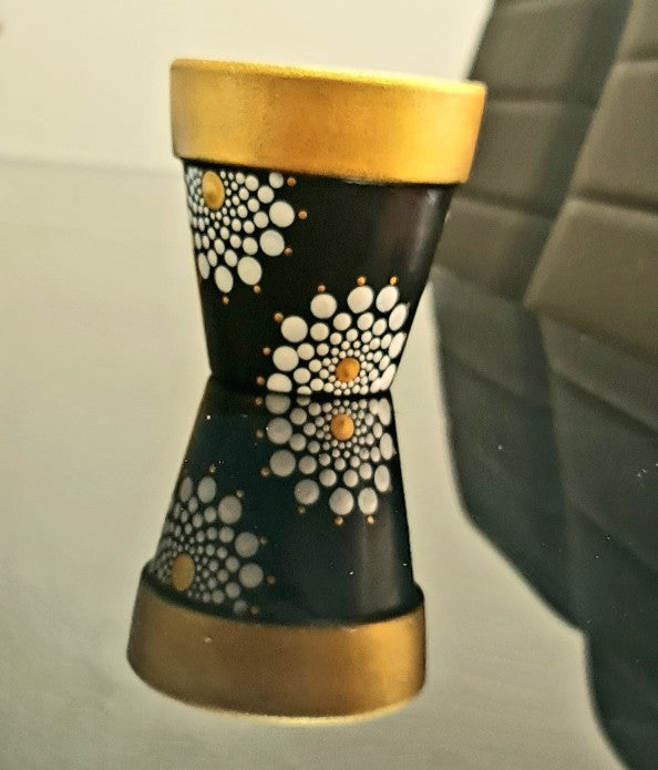 Handpainted Mandala Plant Pots