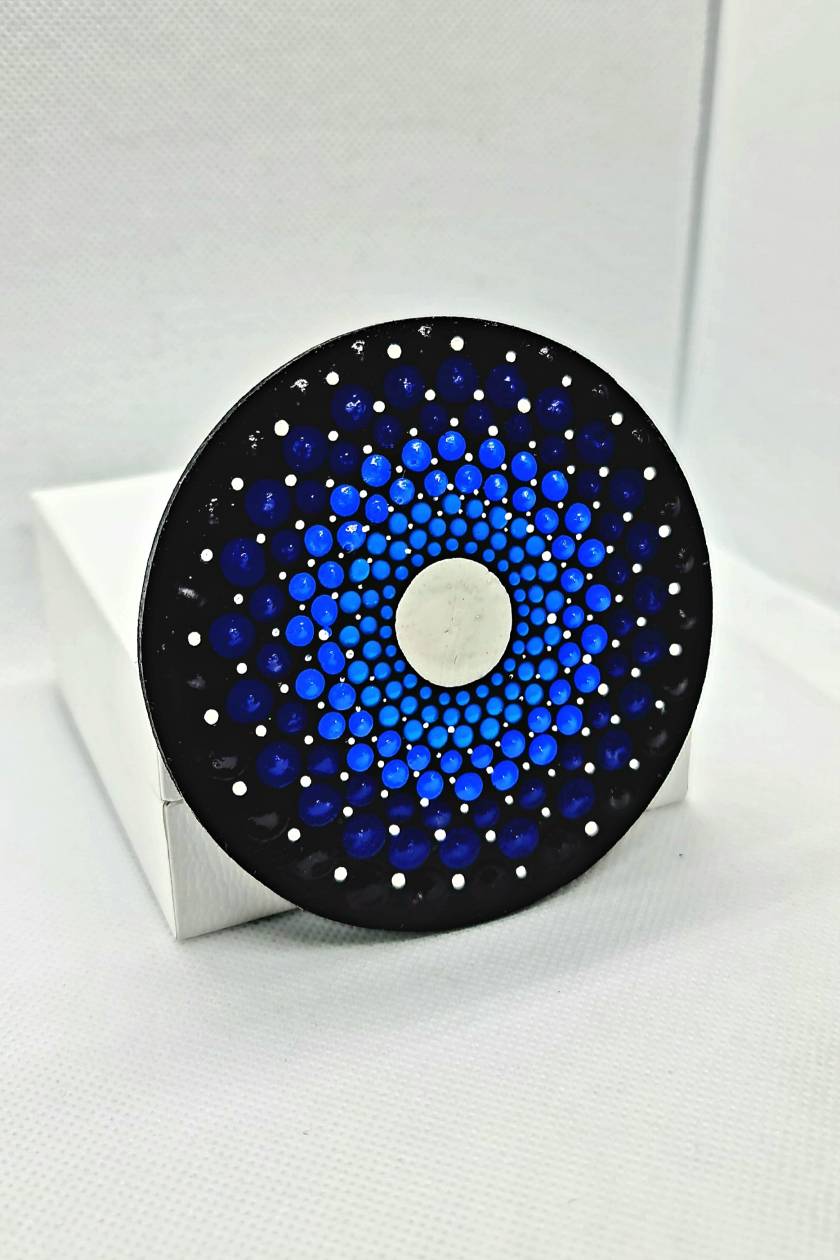Colourful Dot mandala Fridge Magnets