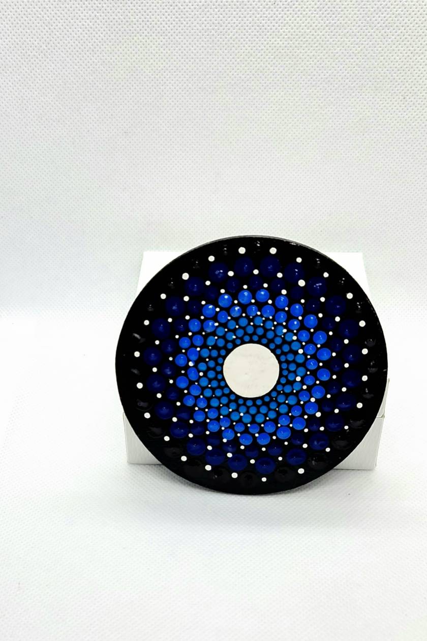 Colourful Dot mandala Fridge Magnets