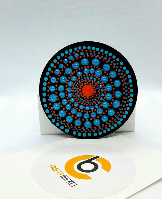 Colourful Dotmandal Fridge Magnets
