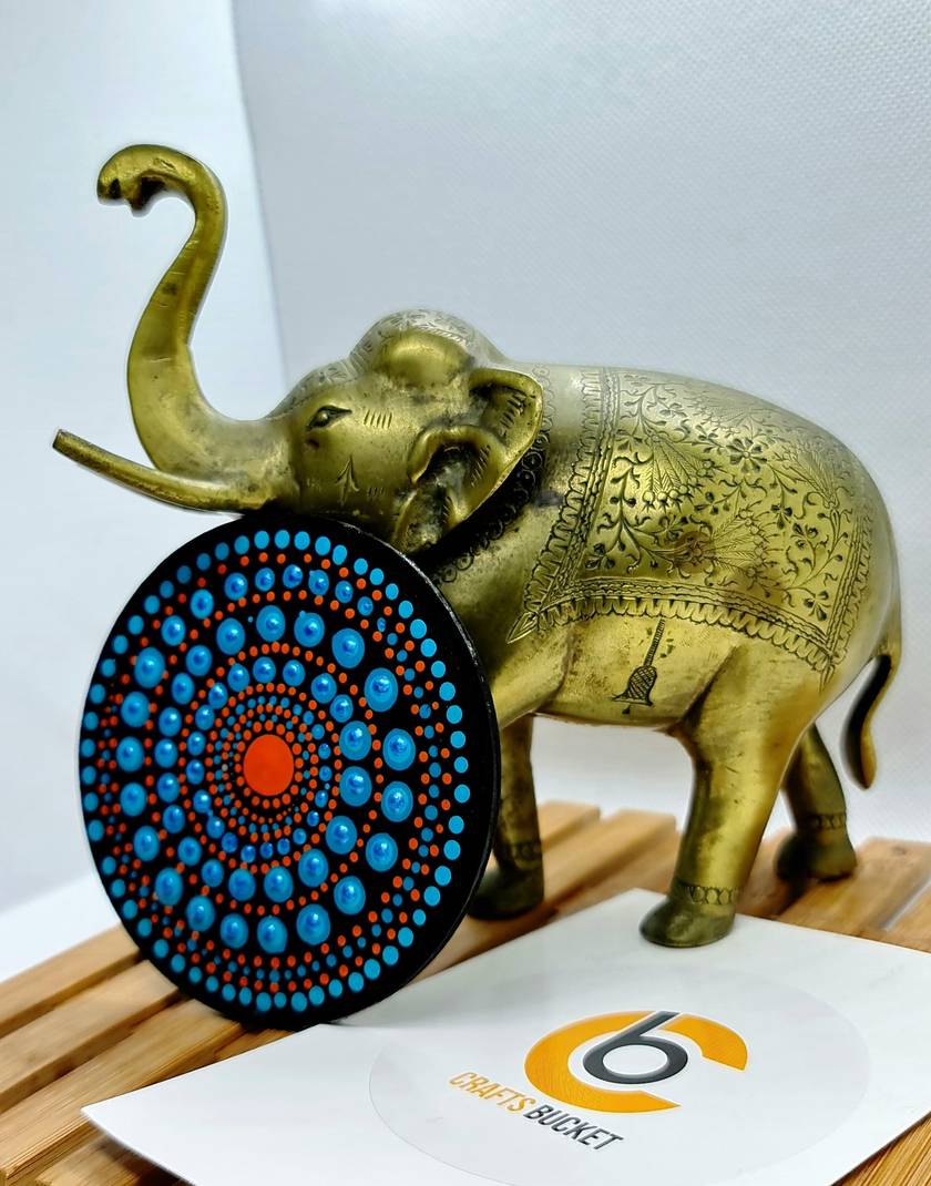 Colourful Dotmandal Fridge Magnets