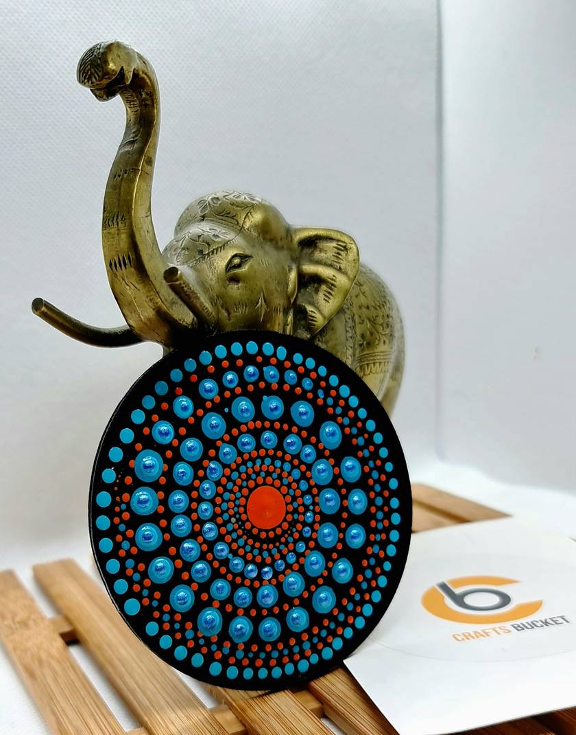 Colourful Dotmandal Fridge Magnets