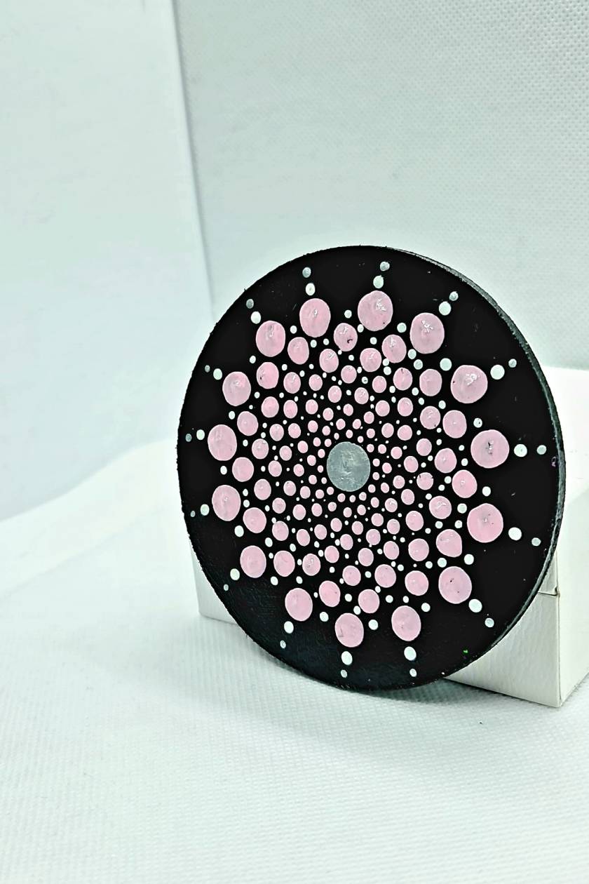 Colourful Dot mandala Fridge Magnets