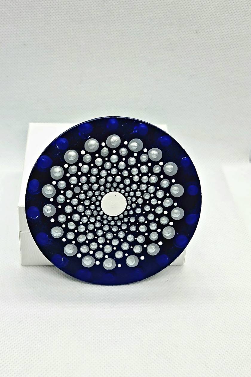 Colourful Dot mandala Fridge Magnets