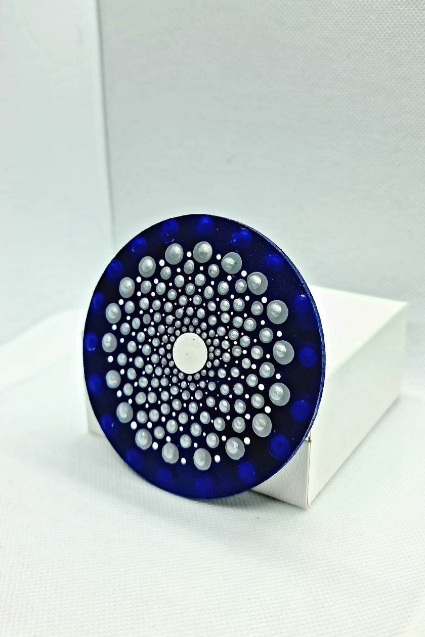 Colourful Dot mandala Fridge Magnets